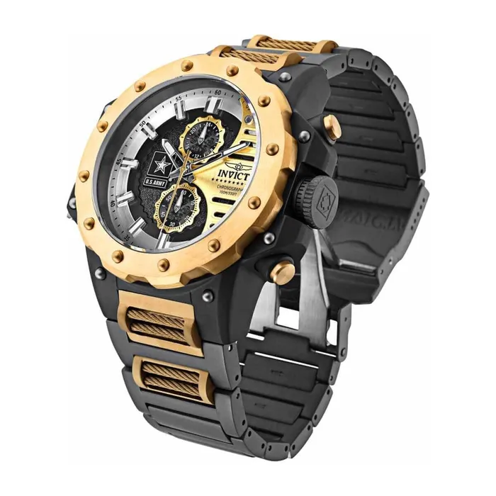 Bracelets Invicta Invicta Mens Quartz Watch US Army Chronograph Titanium Bracelet 32988 Bracelets Invicta Invicta Mens Quartz Watch US Army Chronograph Titanium Bracelet 32988