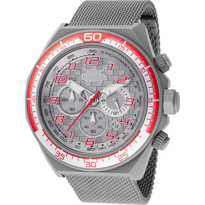 Bracelets Invicta Invicta Mens Watch Invicta Racing Chronograph Grey Dial Mesh Bracelet 47904 Bracelets Invicta Invicta Mens Watch Invicta Racing Chronograph Grey Dial Mesh Bracelet 47904