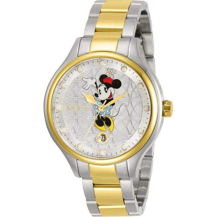 Bracelets Invicta Invicta Womens Quartz Watch Disney Minnie Mouse MOP Dial Two Tone Bracelet 30687 Bracelets Invicta Invicta Womens Quartz Watch Disney Minnie Mouse MOP Dial Two Tone Bracelet 30687