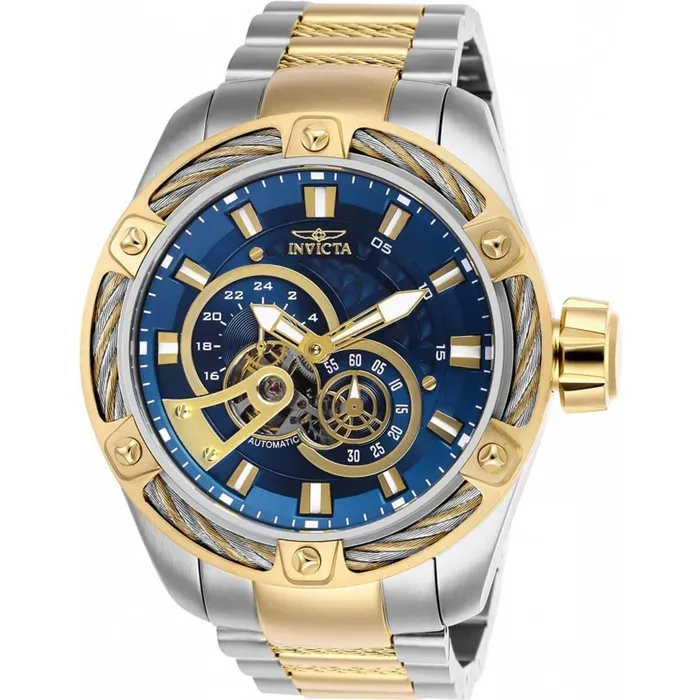 Bracelets Invicta Mens Automatic Watch Bolt Blue Dial Two Tone Bracelet 26778 Invicta Bracelets Invicta Mens Automatic Watch Bolt Blue Dial Two Tone Bracelet 26778 Invicta