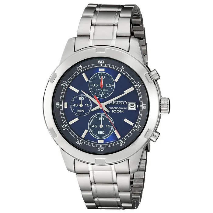 Bracelets Seiko Seiko SKS419 Mens Chronograph Blue Dial Stainless Steel Bracelet Watch Bracelets Seiko Seiko SKS419 Mens Chronograph Blue Dial Stainless Steel Bracelet Watch