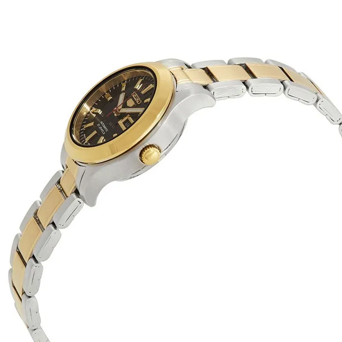 Bracelets SEIKO Seiko Womens Watch Automatic DayDate Black Dial Two Tone Bracelet SYMD94K1 Bracelets SEIKO Seiko Womens Watch Automatic DayDate Black Dial Two Tone Bracelet SYMD94K1