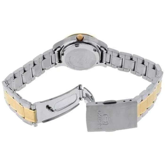 Bracelets SEIKO Seiko Womens Watch Automatic DayDate Black Dial Two Tone Bracelet SYMD94K1 Bracelets SEIKO Seiko Womens Watch Automatic DayDate Black Dial Two Tone Bracelet SYMD94K1