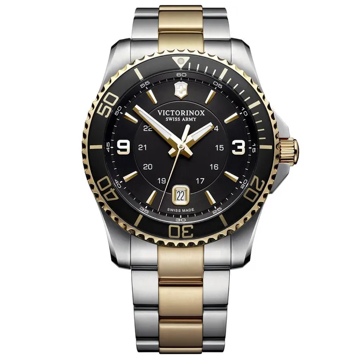 Bracelets Victorinox Swiss Army Victorinox Swiss Army Mens Quartz Watch Maverick Two Tone Bracelet 241824 Bracelets Victorinox Swiss Army Victorinox Swiss Army Mens Quartz Watch Maverick Two Tone Bracelet 241824