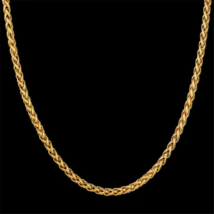 Bracelets VVS Jewelry 14k Gold 316L Stainless Steel Rope Chain BOGO