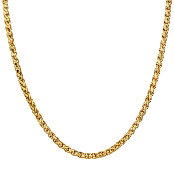 Bracelets VVS Jewelry 14k Gold 316L Stainless Steel Rope Chain BOGO