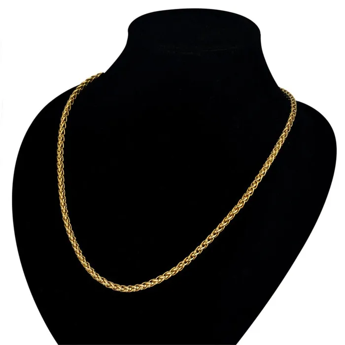Bracelets VVS Jewelry 14k Gold 316L Stainless Steel Rope Chain BOGO