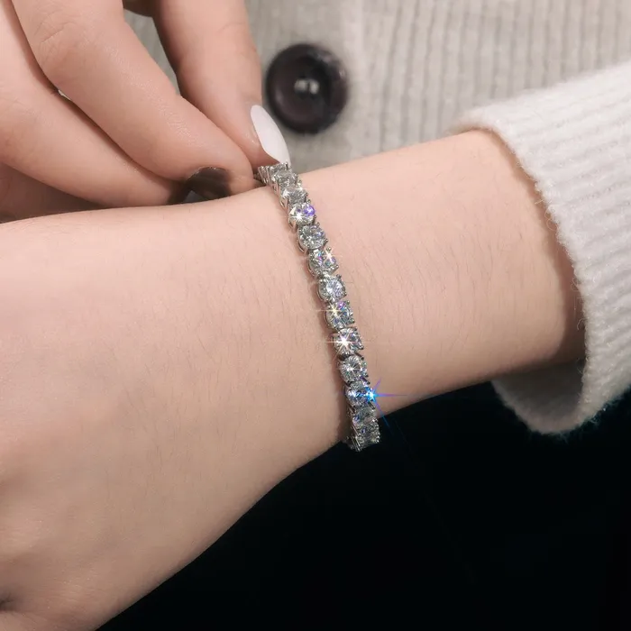 Bracelets VVS Jewelry Moissanite Tennis Bracelet