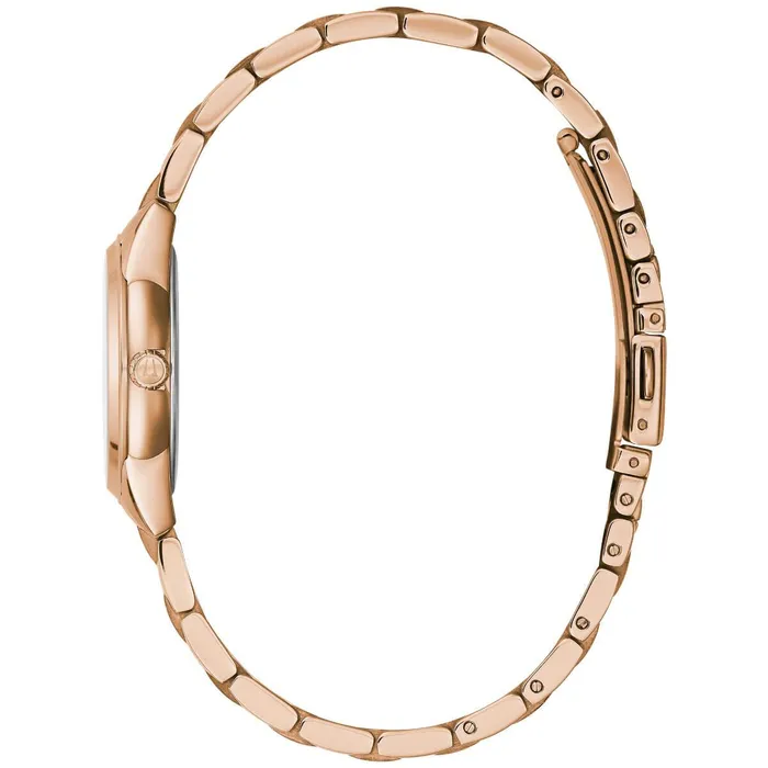 Bulova Womens Diamond Watch Sutton Rose Gold Tone Dial Bracelet 97P151 Bulova Bracelets Bulova Womens Diamond Watch Sutton Rose Gold Tone Dial Bracelet 97P151 Bulova Bracelets