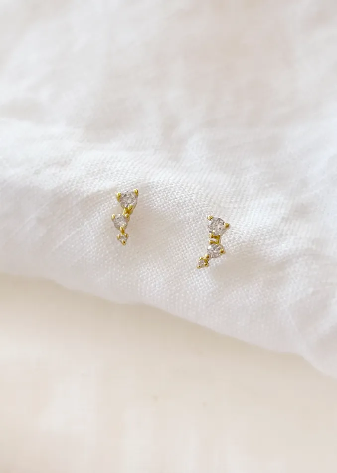 Cascade Stud Bella Wren Jewelry Earrings