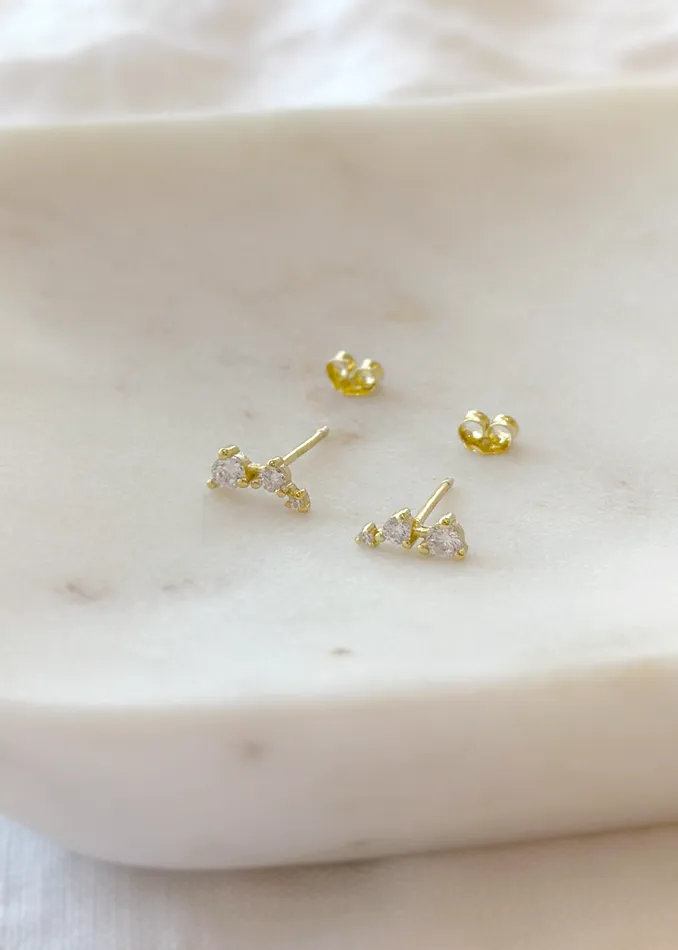 Cascade Stud Bella Wren Jewelry Earrings