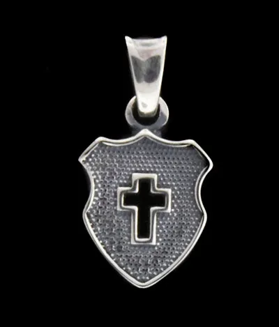 Charm Necklaces DCJ Saints Shield Charm