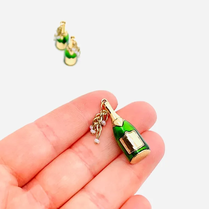 Charm Necklaces Pop The Bubbly Pocket Charm GANZ