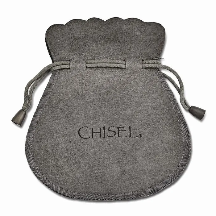 Chisel Bracelets Stainless Steel Polished Cross Charms with 1in extension Anklet Chisel Bracelets Stainless Steel Polished Cross Charms with 1in extension Anklet
