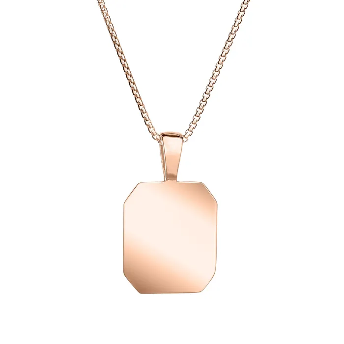 closebymejewelry Necklaces Tessa Cremation Necklace in 14K Rose Gold