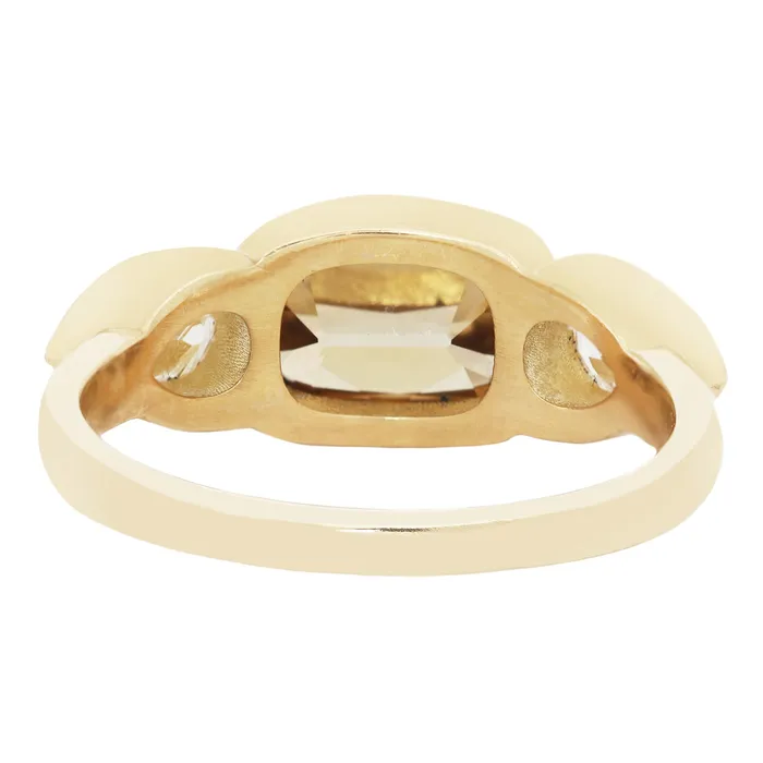 Cognac Radiance Diamond Ring Lauren Wolf Jewelry Rings