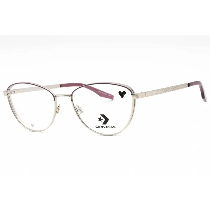Converse Womens Eyeglasses Satin SilverDahlia Metal Cat Eye Frame CV1014 045 Converse Earrings Converse Womens Eyeglasses Satin SilverDahlia Metal Cat Eye Frame CV1014 045 Converse Earrings