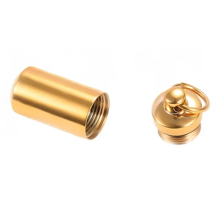 Cylinder Memorial Vessel Urn Pendant Necklace VVS Jewelry Necklaces