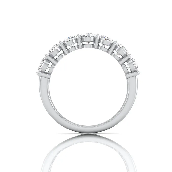 deBebians Oval Lab Grown Diamond Seven Stone Ring 210cttw Rings