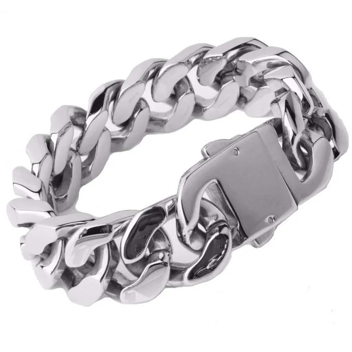 Deck Ya Wrists Thick Cuban Bracelet Hip Hop Fresh Jewelry Bracelets