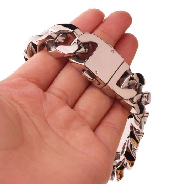 Deck Ya Wrists Thick Cuban Bracelet Hip Hop Fresh Jewelry Bracelets