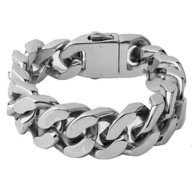Deck Ya Wrists Thick Cuban Bracelet Hip Hop Fresh Jewelry Bracelets