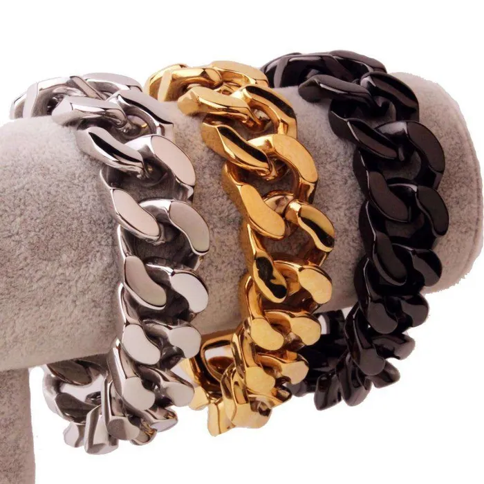 Deck Ya Wrists Thick Cuban Bracelet Hip Hop Fresh Jewelry Bracelets