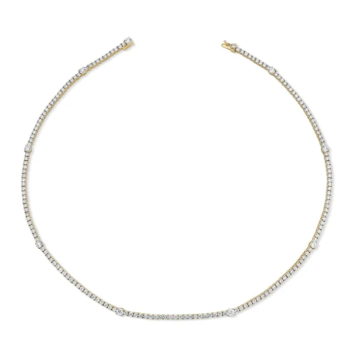 DIAMOND COLLINS NECKLACE anitako Necklaces
