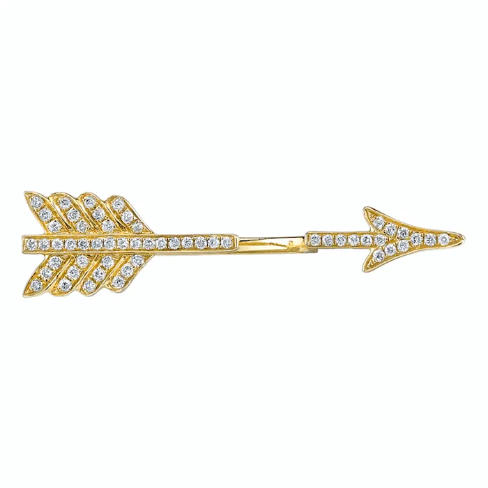 Earrings anitako SINGLE DIAMOND ARROW EARRING