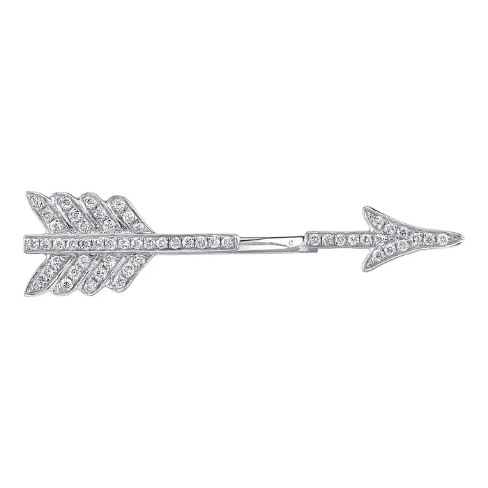Earrings anitako SINGLE DIAMOND ARROW EARRING