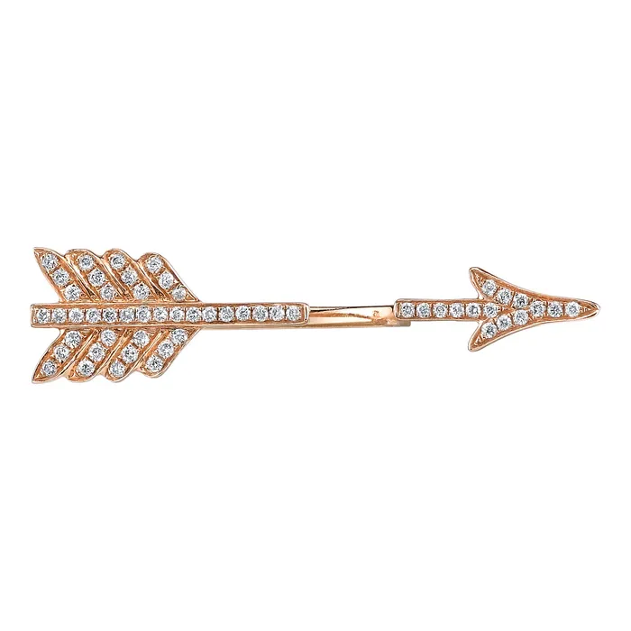 Earrings anitako SINGLE DIAMOND ARROW EARRING