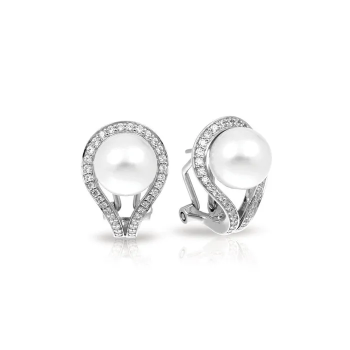 Earrings Belle Etoile Claire Earrings White Belle Etoile