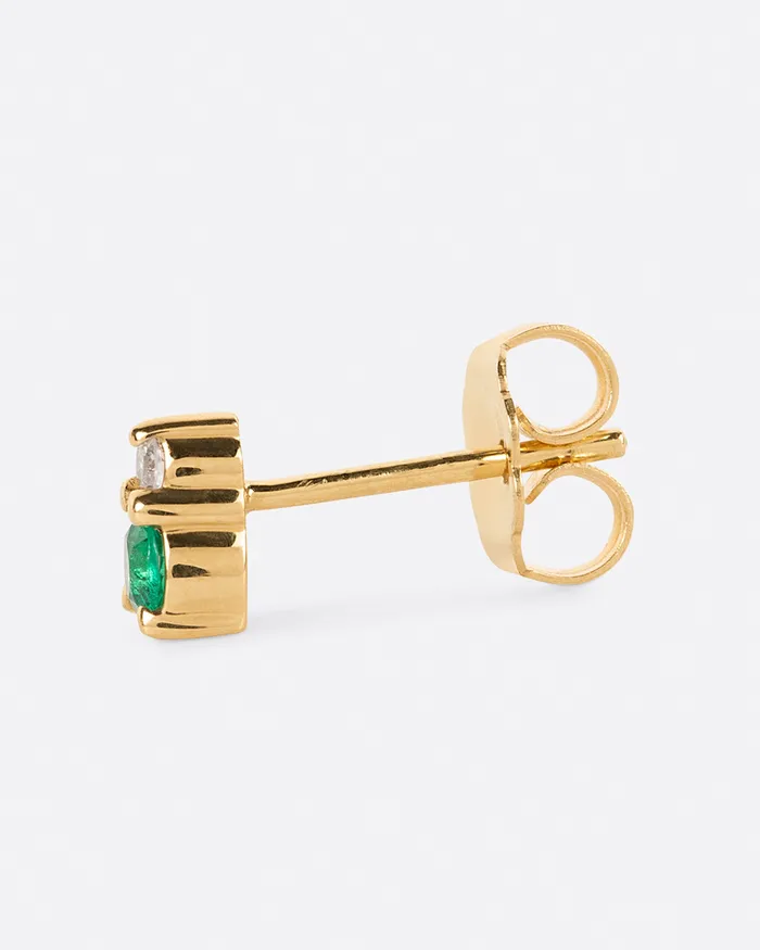 Earrings Emerald Ayda Stud SELIN KENT