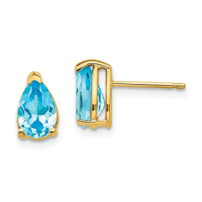 Earrings Jewelry 14k 8x5 Pear Earring Mountings No Stones Included No Backs Earrings Jewelry 14k 8x5 Pear Earring Mountings No Stones Included No Backs