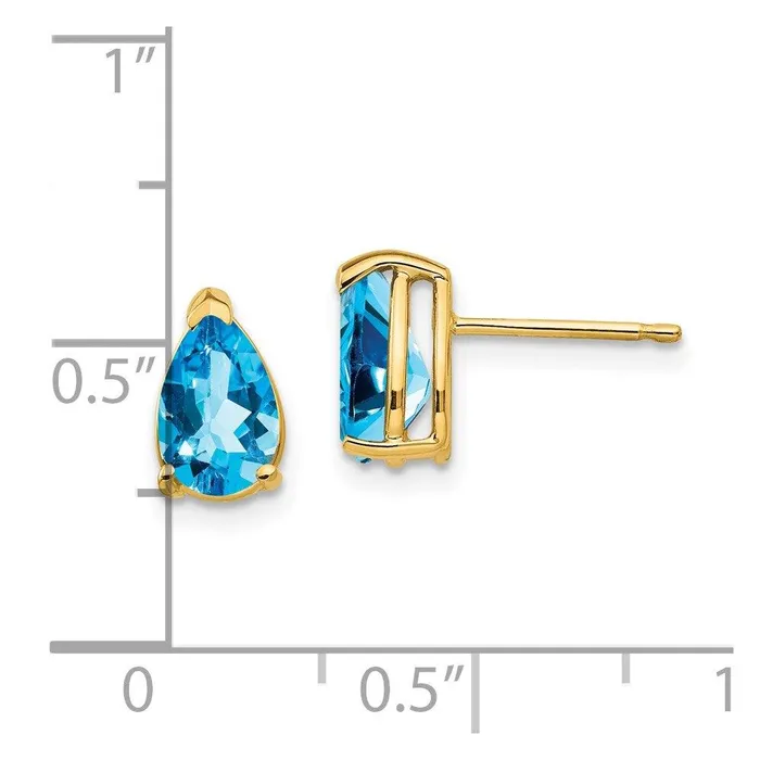 Earrings Jewelry 14k 8x5 Pear Earring Mountings No Stones Included No Backs Earrings Jewelry 14k 8x5 Pear Earring Mountings No Stones Included No Backs