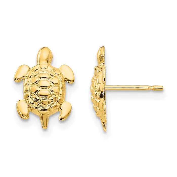 Earrings Jewelry Madi K Kids 14k Turtle Post Earrings