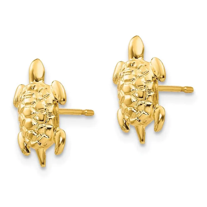 Earrings Jewelry Madi K Kids 14k Turtle Post Earrings Earrings Jewelry Madi K Kids 14k Turtle Post Earrings