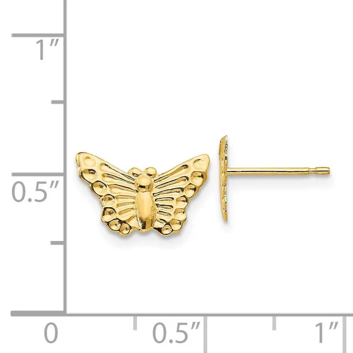 Earrings Madi K Kids 14k Butterfly Post Earrings Jewelry Earrings Madi K Kids 14k Butterfly Post Earrings Jewelry