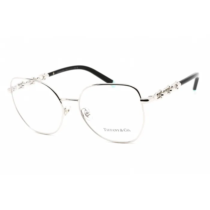 Earrings Tiffany Womens Eyeglasses Clear Demo Lens Silver Metal Cat Eye Frame 0TF1147 6001 Tiffany Earrings Tiffany Womens Eyeglasses Clear Demo Lens Silver Metal Cat Eye Frame 0TF1147 6001 Tiffany
