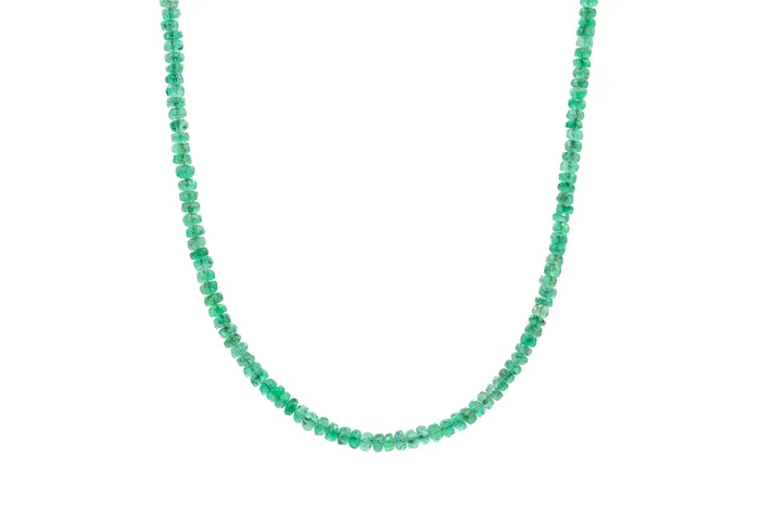 Earthly Abundance Jewelry Necklaces Zambian Emerald Necklace