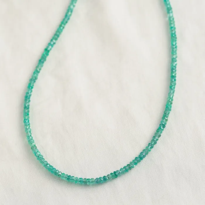 Earthly Abundance Jewelry Necklaces Zambian Emerald Necklace