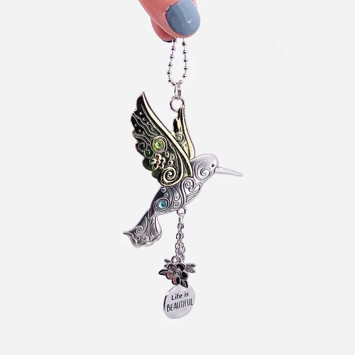 GANZ Hummingbird Car Charm Charm Necklaces