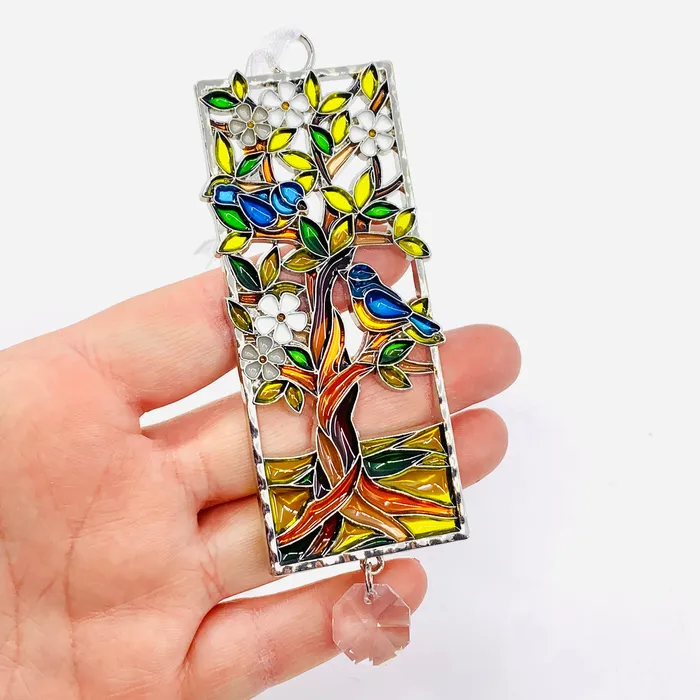 GANZ Necklaces Stained Glass Life is Beautiful Ornaments Tree of Life