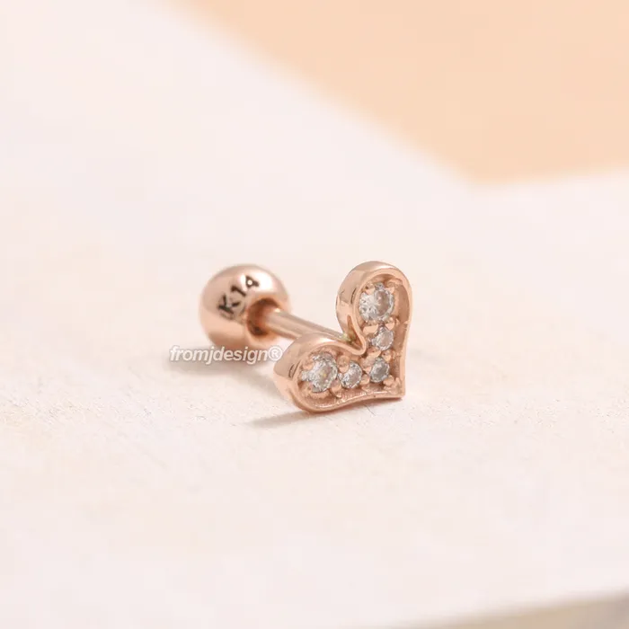 Genuine Diamond Heart Piercing from J Shop Necklaces Genuine Diamond Heart Piercing from J Shop Necklaces
