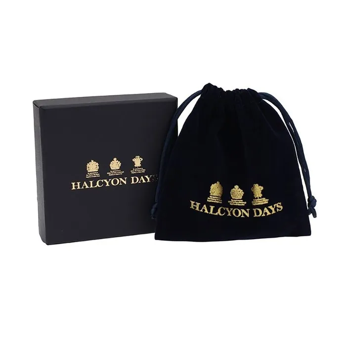 Halcyon Days Love Hearts on Red Gold Bangle Halcyon Days Earrings