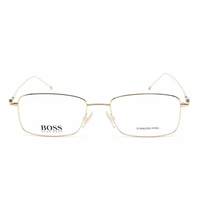 Hugo Boss Womens Eyeglasses Gold Stainless Steel Rectangular Frame BOSS 1312 0J5G Hugo Boss Bracelets