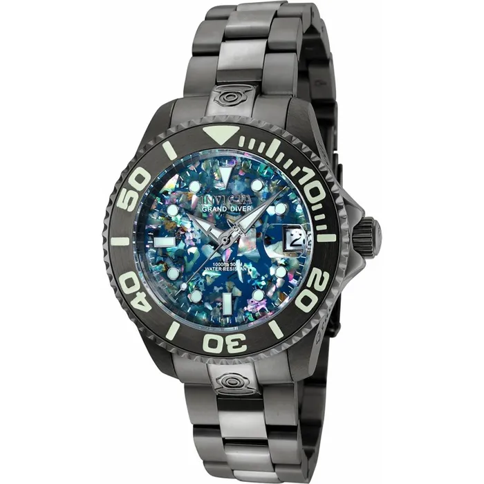Invicta Bracelets Invicta Mens Automatic Watch Pro Diver Gunmetal Stainless Steel Bracelet 35764 Invicta Bracelets Invicta Mens Automatic Watch Pro Diver Gunmetal Stainless Steel Bracelet 35764