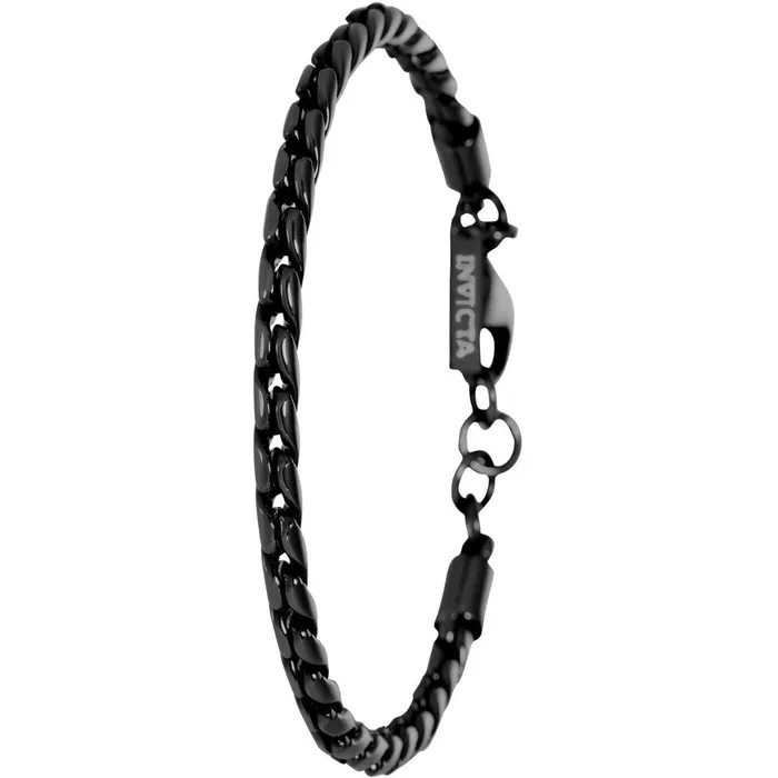 Invicta Bracelets Invicta Mens Bracelet Elements Black Stainless Steel Hook Buckle Clasp 39615 Invicta Bracelets Invicta Mens Bracelet Elements Black Stainless Steel Hook Buckle Clasp 39615