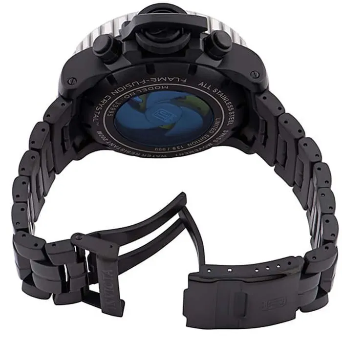 Invicta Bracelets Invicta Mens Chronograph Watch Jason Taylor Black and White Dial Bracelet 33995 Invicta Bracelets Invicta Mens Chronograph Watch Jason Taylor Black and White Dial Bracelet 33995