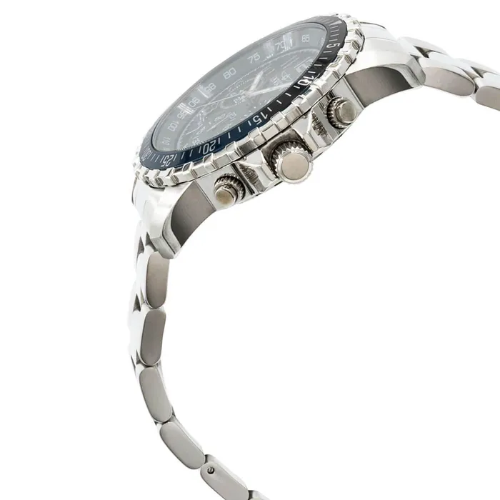 Invicta Bracelets Invicta Mens Chronograph Watch Specialty Black and Blue Bezel Bracelet 39127 Invicta Bracelets Invicta Mens Chronograph Watch Specialty Black and Blue Bezel Bracelet 39127